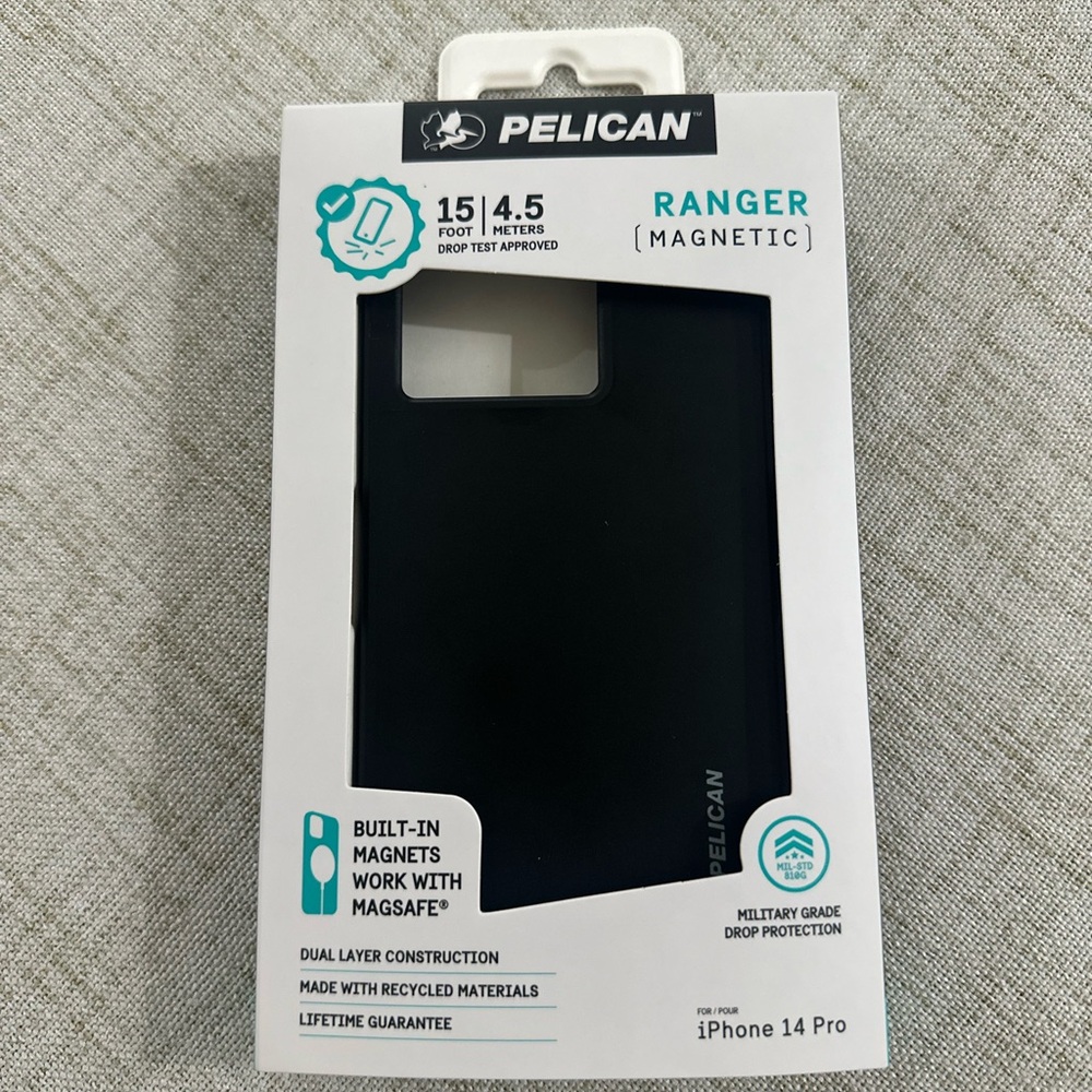 Pelican Ranger Magnetic Case for iPhone 14 Pro - Black